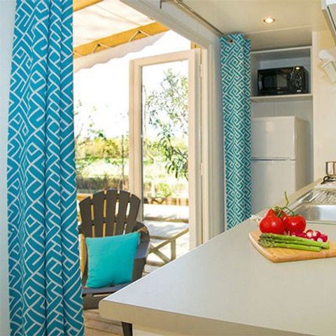 MOBILHOME 6 personnes - Comfort | 3 Ch. | 6 Pers. | Terrasse surélevée | Clim.