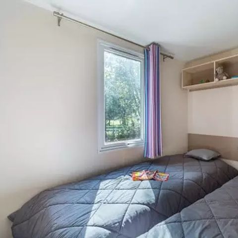 MOBILHOME 4 personnes - Comfort | 2 Ch. | 4 Pers. |Terrasse simple  | Clim.