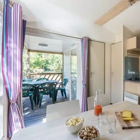 MOBILHOME 4 personnes - Comfort | 2 Ch. | 4 Pers. |Terrasse simple  | Clim.