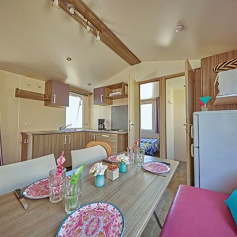 MOBILHOME 6 personnes - Comfort XL | 2 Ch. | 4/6 Pers. | Terrasse surélevée | Clim.