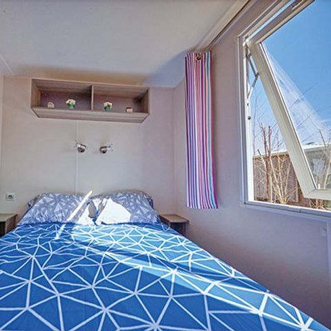 MOBILHOME 6 personnes - Comfort XL | 2 Ch. | 4/6 Pers. | Terrasse surélevée | Clim.
