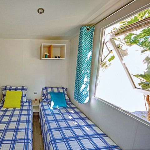 MOBILHOME 6 personnes - Classic | 3 Ch. | 6 Pers. | Terrasse surélevée | Clim.