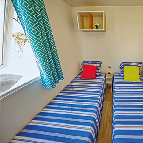 MOBILHOME 6 personnes - Classic | 3 Ch. | 6 Pers. | Terrasse surélevée | Clim.