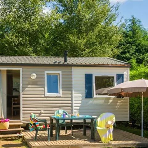 MOBILHOME 6 personnes - Comfort | 3 Ch. | 6 Pers. | Terrasse simple | Clim.