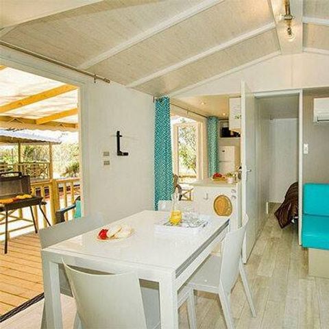 BUNGALOW 6 personnes - Mobil-home | Comfort | 3 Ch. | 6 Pers. | Terrasse simple | Clim.