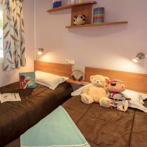 MOBILHOME 4 personnes - Comfort | 2 Ch. | 4 Pers. | Terrasse simple | Clim.