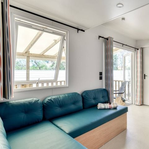 MOBILHOME 6 personnes - Mobil-home | Comfort | 3 Ch. | 6 Pers. | Terrasse surélevée | Clim.