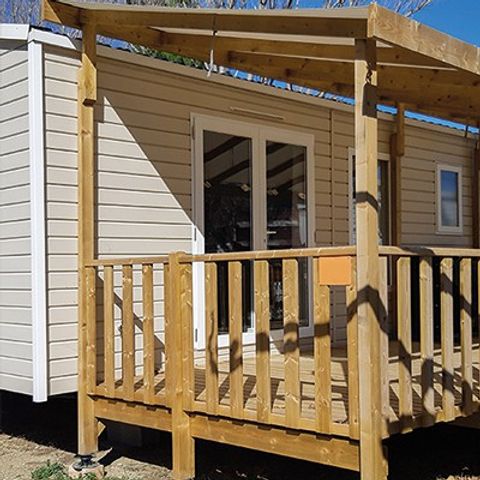 MOBILHOME 6 personnes - Mobil-home | Premium Azure | 3 Ch. | 6 Pers. | Terrasse surélevée | Clim.