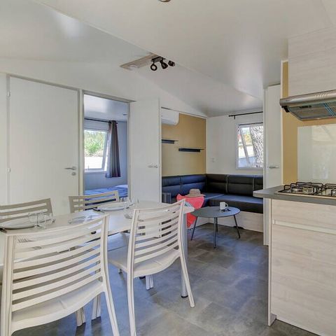 MOBILHOME 4 personnes - Mobil-home | Comfort | 2 Ch. | 4 Pers. | Terrasse surélevée | Clim.