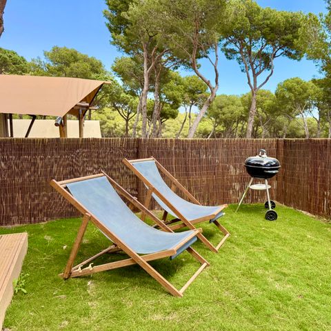 Tente en toile et en bois 5 personnes - Boutique Illa Roja