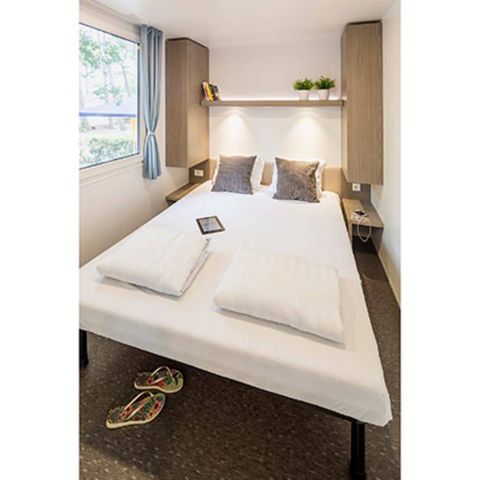 MOBILHOME 5 personnes - Premium | 2 Ch. | 5 Pers. | Terrasse Lounge | Clim.
