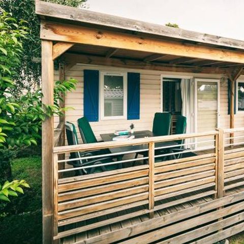 MOBILHOME 5 personnes - Premium | 2 Ch. | 5 Pers. | Terrasse Lounge | Clim.