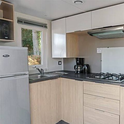 MOBILHOME 4 personnes - Premium | 2 Ch. | 4 Pers. | Terrasse surélevée | Clim.