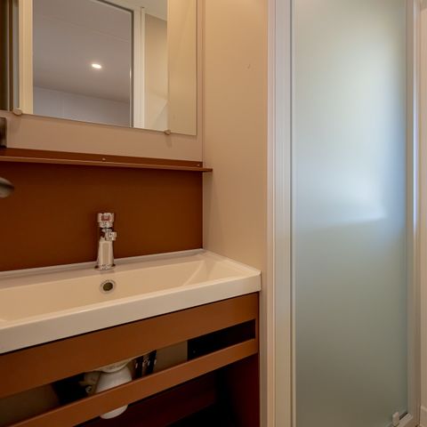 MOBILHOME 4 personnes - Mobil-home | Comfort | 2 Ch. | 4 Pers. | Terrasse surélevée | Clim.