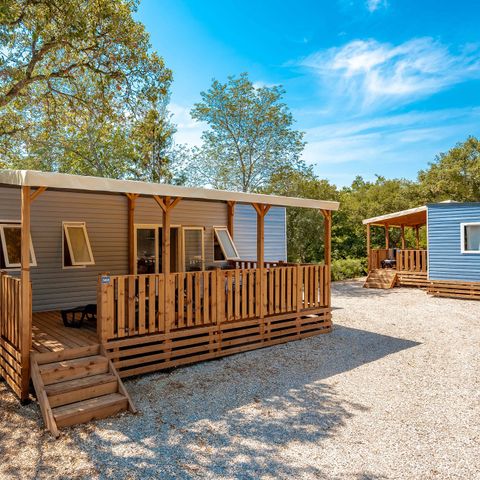 MOBILHOME 4 personnes - Mobil-home | Comfort | 2 Ch. | 4 Pers. | Terrasse surélevée | Clim.