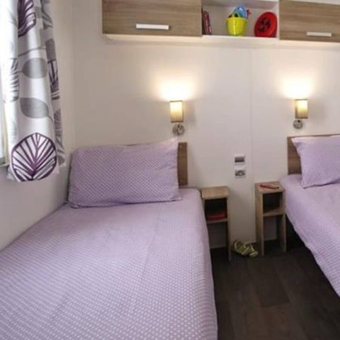 MOBILHOME 4 personnes - Mobil-home | Premium | 2 Ch. | 4 Pers. | Terrasse surélevée | 1 SDB | Clim.