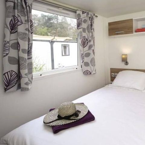 MOBILHOME 8 personnes - Premium | 3 Chambres | Capacité 6-8 personnes | Terrasse semi couverte | 1 Salle de bain | Climatisation