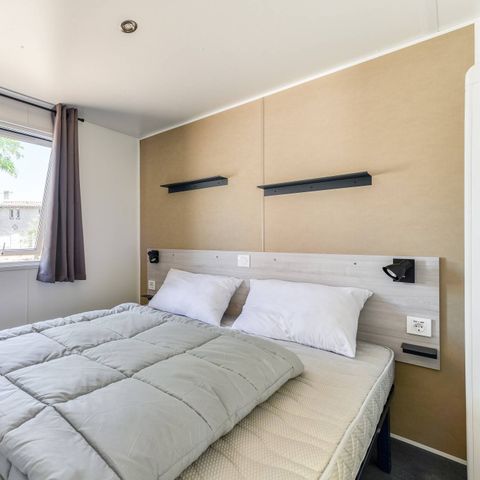 MOBILHOME 4 personnes - Mobil-home | Comfort | 2 Ch. | 4 Pers. | Terrasse surélevée | 1 SDB | Clim.