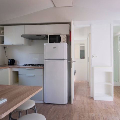 MOBILHOME 6 personnes - Comfort | 3 Ch. | 6 Pers. |* Terrasse surélevée | *1 SDB | Clim.