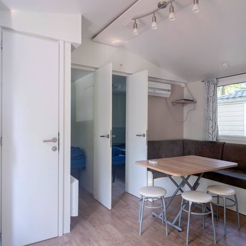 MOBILHOME 6 personnes - Comfort | 3 Ch. | 6 Pers. |* Terrasse surélevée | *1 SDB | Clim.