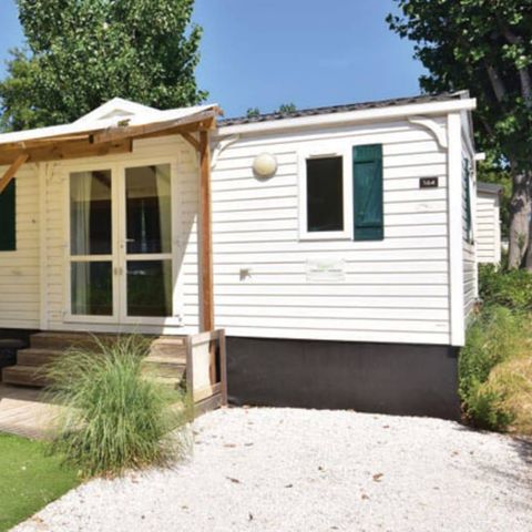 MOBILHOME 8 personnes - Mobil-home | Comfort | 3 Ch. | 6/8 Pers. | Terrasse surélevée | Clim.