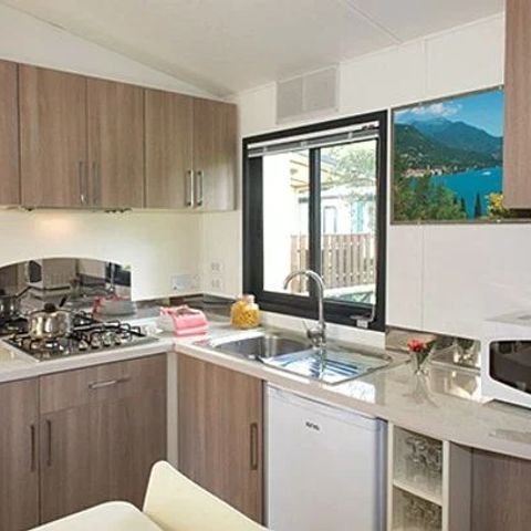 MOBILHOME 6 personnes - Mobil-home | Comfort XL | 2 Ch. | 4/6 Pers. | Terrasse surélevée | Clim.