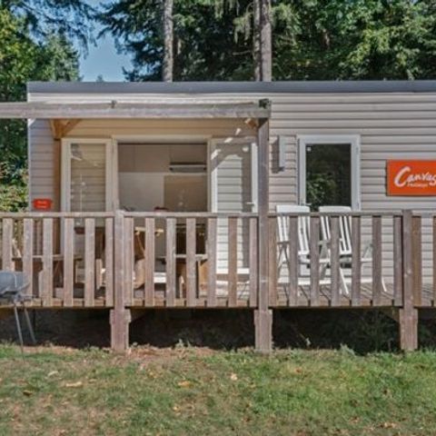 MOBILHOME 6 personnes - Mobil-home | Comfort XL | 2 Ch. | 4/6 Pers. | Terrasse surélevée | Clim.