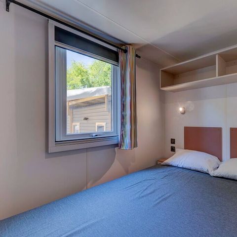 MOBILHOME 6 personnes - Comfort | 3 Ch. | 6 Pers. |* Terrasse surélevée | *1 SDB | Clim.