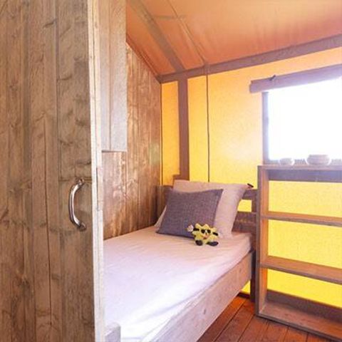 TENTE 4 personnes - Tente Safari | 2 Chambres | Capacité 3-4 personnes | Sans Salle de bain