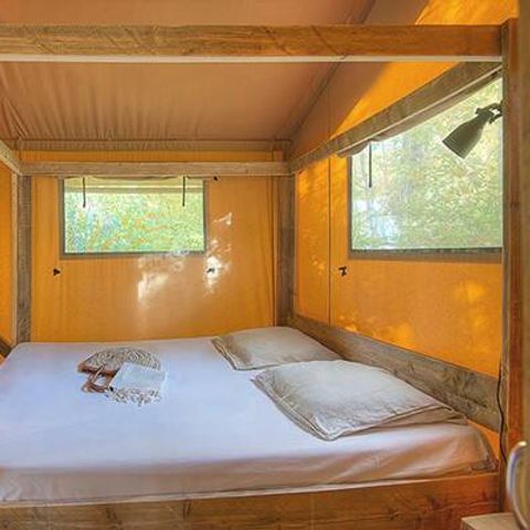 TENTE 4 personnes - Tente Safari | 2 Chambres | Capacité 3-4 personnes | Sans Salle de bain