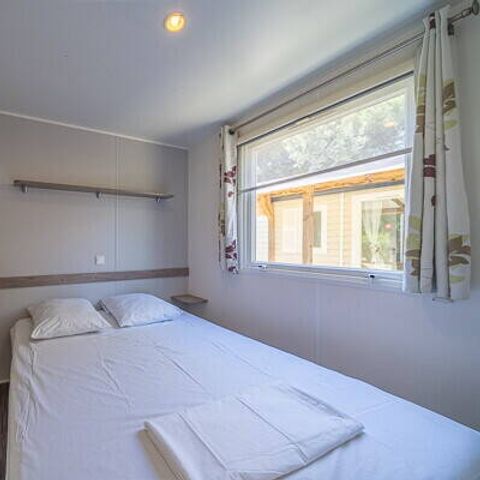 MOBILHOME 6 personnes - Classic | 2 Ch. | 6 Pers. | Terrasse surélevée | 1 SDB | Clim.