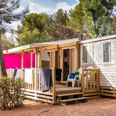 MOBILHOME 6 personnes - Mobil-home | Comfort | 3 Ch. | 6 Pers. | Terrasse Lounge | Clim.