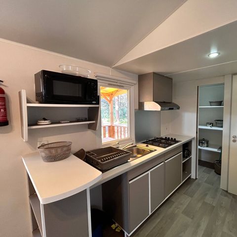 MOBILHOME 4 personnes - Comfort XL | 2 Ch. | 4 Pers. | Terrasse surélevée | Clim.