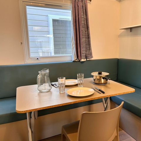 MOBILHOME 4 personnes - Comfort XL | 2 Ch. | 4 Pers. | Terrasse surélevée | Clim.