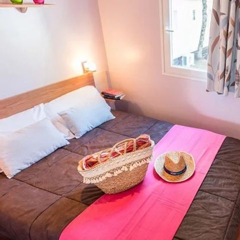 MOBILHOME 6 personnes - Classic | 2 Ch. | 4/6 Pers. | Terrasse surélevée | Clim.