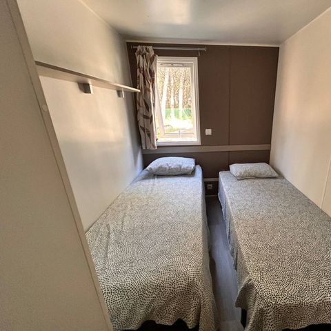 MOBILHOME 4 personnes - Comfort XL | 2 Ch. | 4 Pers. | Terrasse surélevée | Clim.