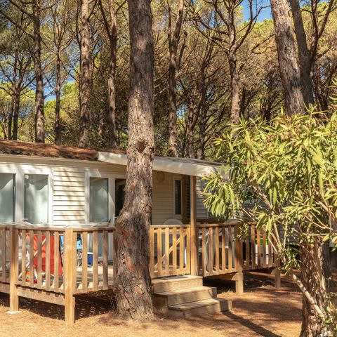 MOBILHOME 6 personnes - Classic XL | 3 Ch. | 4/6 Pers. | Terrasse surélevée | Clim.