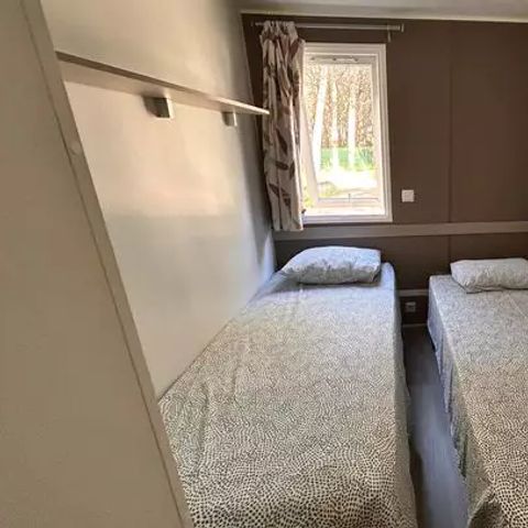 MOBILHOME 4 personnes - Comfort | 2 Ch. | 4 Pers. | Terrasse surélevée | Clim.
