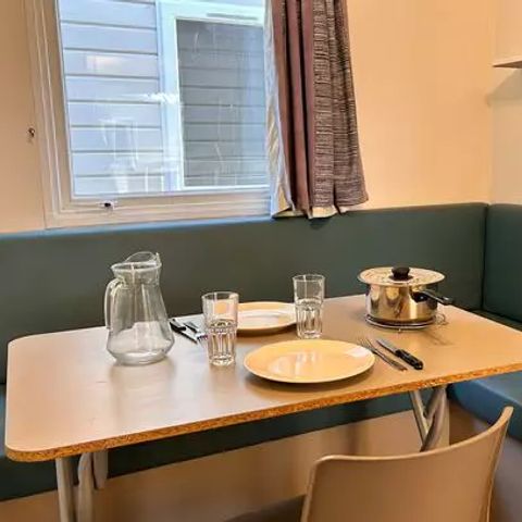 MOBILHOME 4 personnes - Comfort | 2 Ch. | 4 Pers. | Terrasse surélevée | Clim.