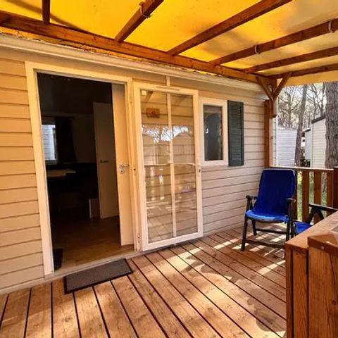 MOBILHOME 4 personnes - Comfort | 2 Ch. | 4 Pers. | Terrasse surélevée | Clim.