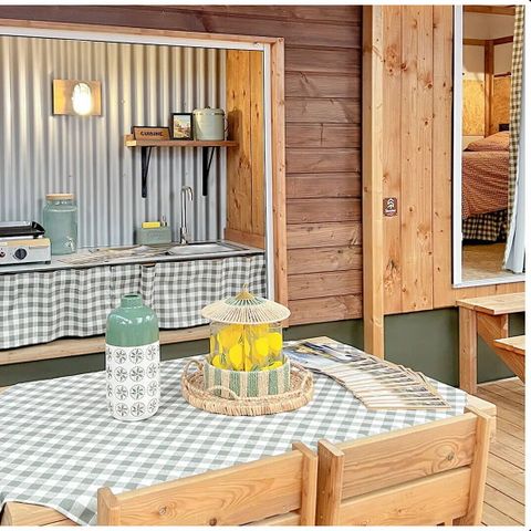 Tiny house 4 personnes - Tiny House | 2 Ch. | 4 Pers. | Terrasse surélevée | 1 SDB