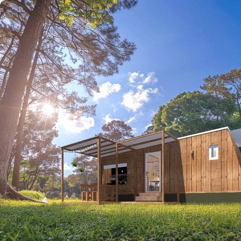 Tiny house 4 personnes - Tiny House | 2 Ch. | 4 Pers. | Terrasse surélevée | 1 SDB