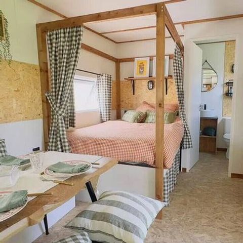 Tiny house 4 personnes - Tiny House | 2 Ch. | 4 Pers. | Terrasse surélevée | 1 SDB | Clim.