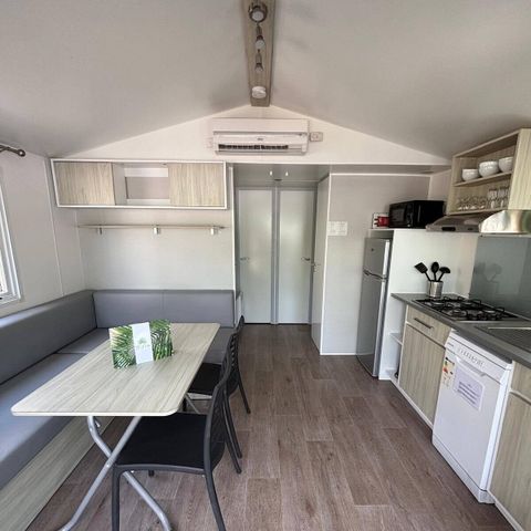 MOBILHOME 4 personnes - Premium | 2 Ch. | 4 Pers. | Terrasse simple| Clim.