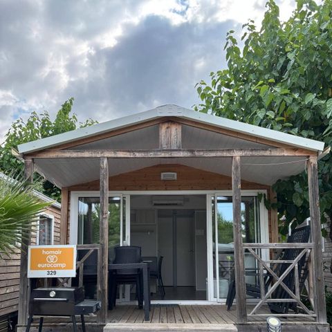 MOBILHOME 4 personnes - Premium | 2 Ch. | 4 Pers. | Terrasse simple| Clim.