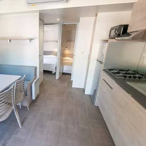 MOBILHOME 4 personnes - Premium | 2 Ch. | 4 Pers. | Terrasse simple | Clim.