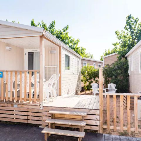MOBILHOME 6 personnes - Mobil-home | Comfort | 2 Ch. | 4/6 Pers. | Terrasse simple | Clim.