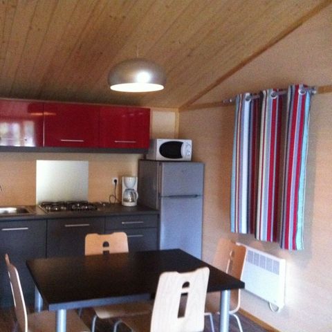 CHALET 6 personnes - Chalet 35m² - climatisé 5/6 pers
