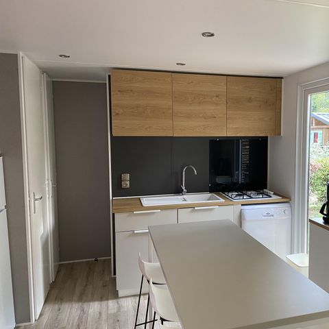 MOBILHOME 6 personnes - Family Premium - 35m² - climatisé 6 pers