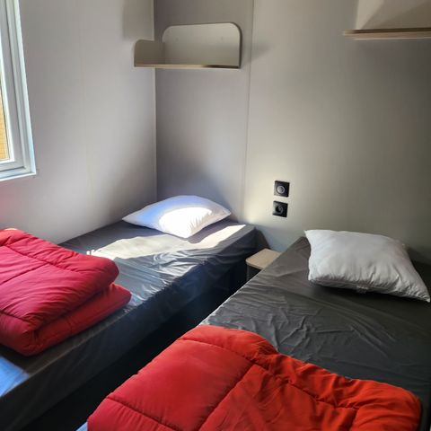 MOBILHOME 5 personnes - Cottage CLIM 28m² climatisé 4/5 pers